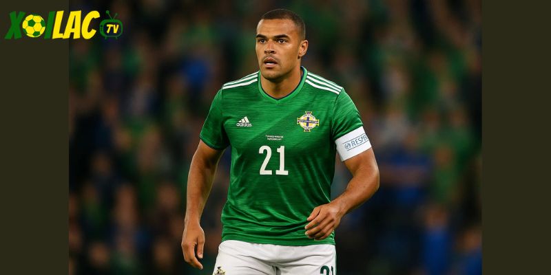 Magennis là mũi nhọn trong trận Đức vs Bắc Ireland. Magennis là mũi nhọn trong trận Đức vs Bắc Ireland.