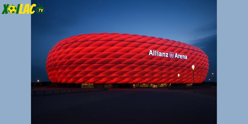 Allianz Arena là điểm tựa trong trận Đức vs Bắc Ireland. Allianz Arena là điểm tựa trong trận Đức vs Bắc Ireland.